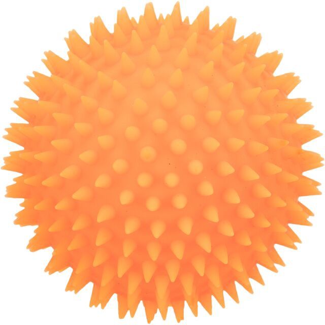 Egelbal, vinyl - 10 cm, oranje  3412