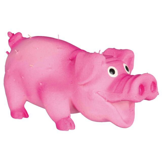 Stekelvarken, latex/polyestervlies 10 cm, roze 35190