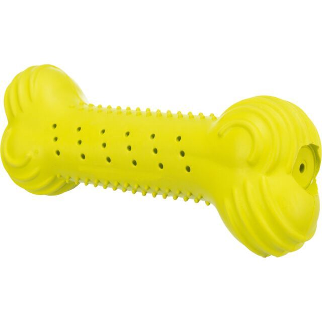 Ritsel-bot, natuurrubber 18 cm, limoen 34849