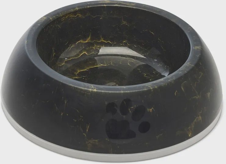 A8112 DELICE2 EETPOT MARBLE GOUD/ZWART Ø14CM