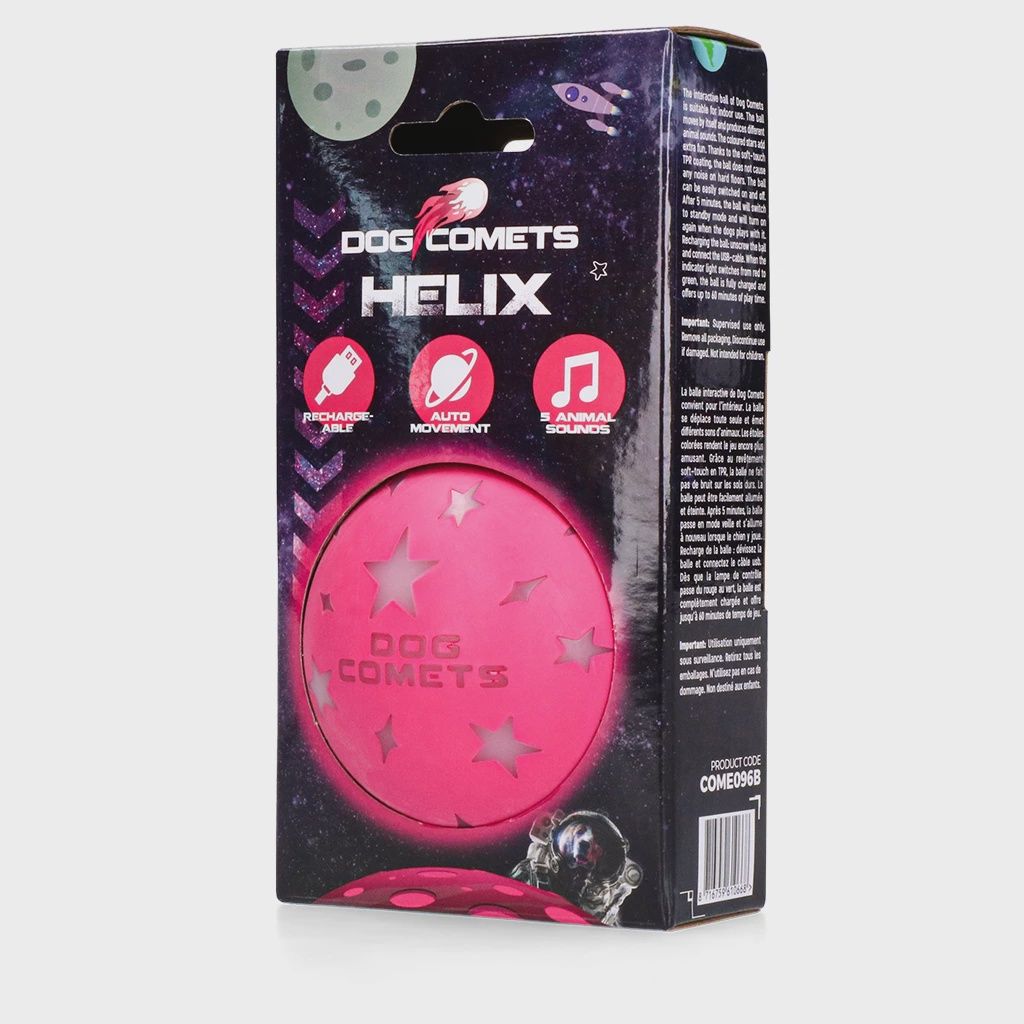 Dog Comets Helix Roze COME096B