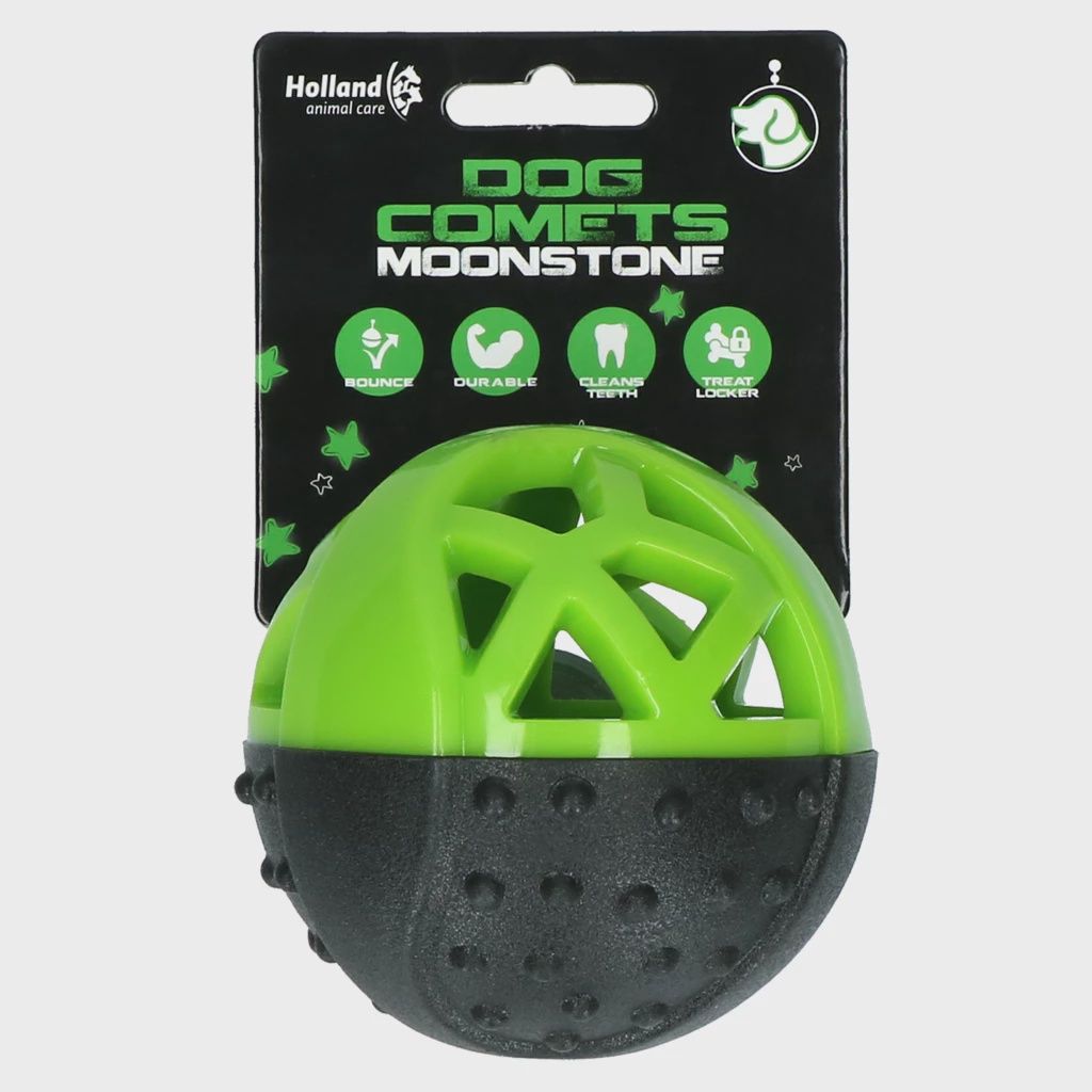 Dog Comets Moonstone Traktatiebal rond groen COME067