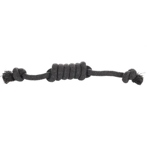 HS KATOEN RINGO TREKTUIG 2 KNOPEN GRIJS 35CM/12MM   521937