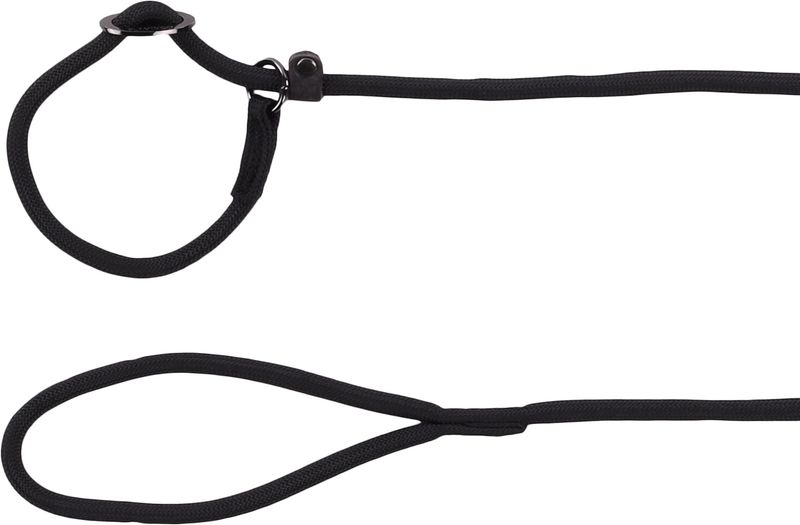 ANTI-TREK LOOPLIJN AIDEN ZWART 170CM 10MM   521305