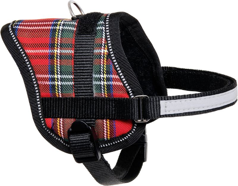 HARNAS EENY MEENY ROOD-WIT XS 26-35CM 15MM   60001