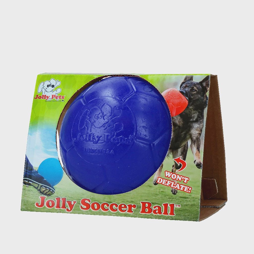 Jolly Soccer Ball 15cm Blauw JOLL036E
