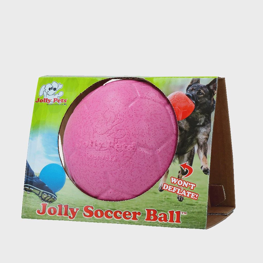 Jolly Soccer Ball 15cm Roze JOLL036C