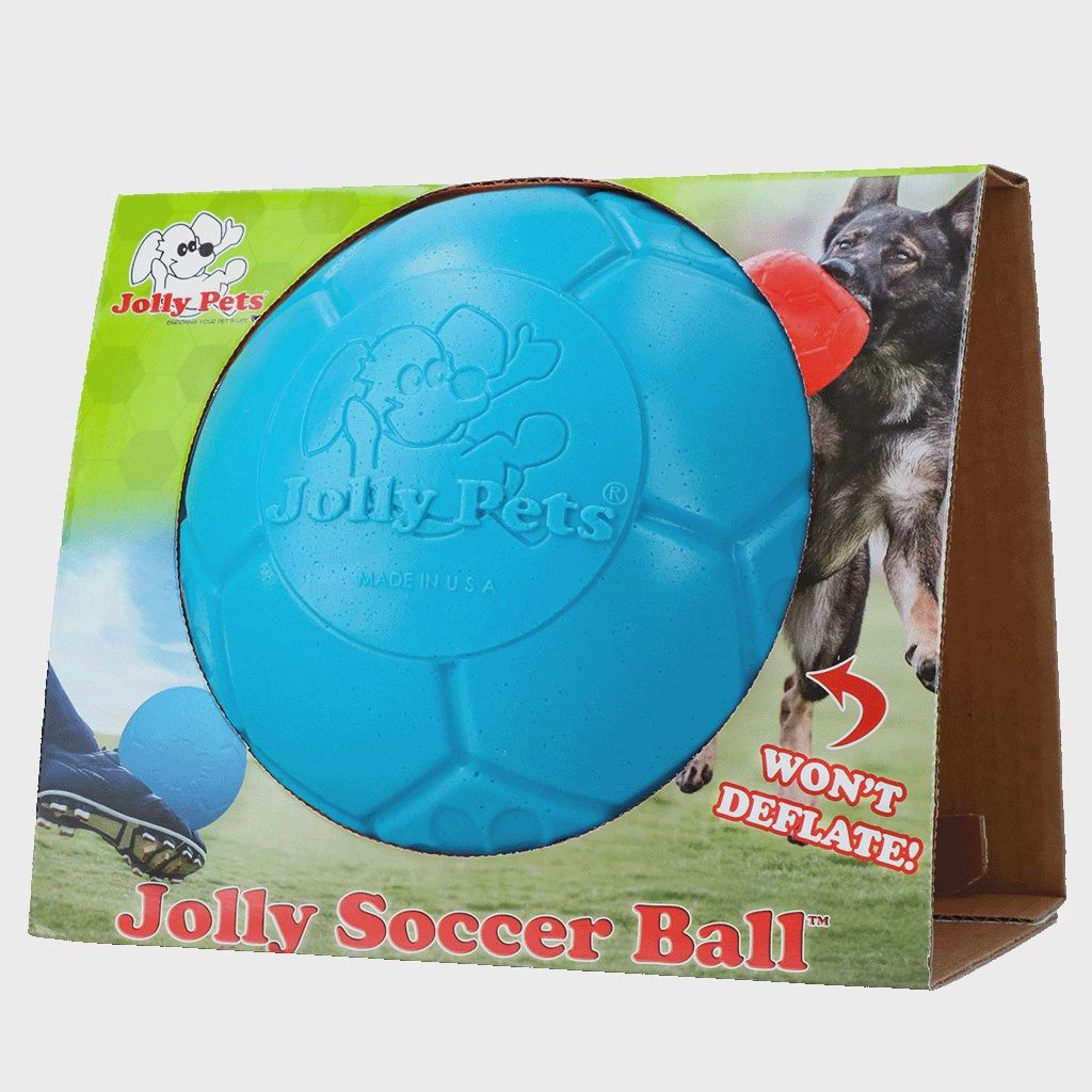 Jolly Soccer Ball 20cm Oceaan Blauw JOLL037F
