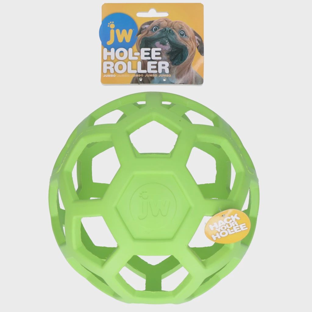JW HOL-EE ROLLER Jumbo 19 cm Green JWHO007G