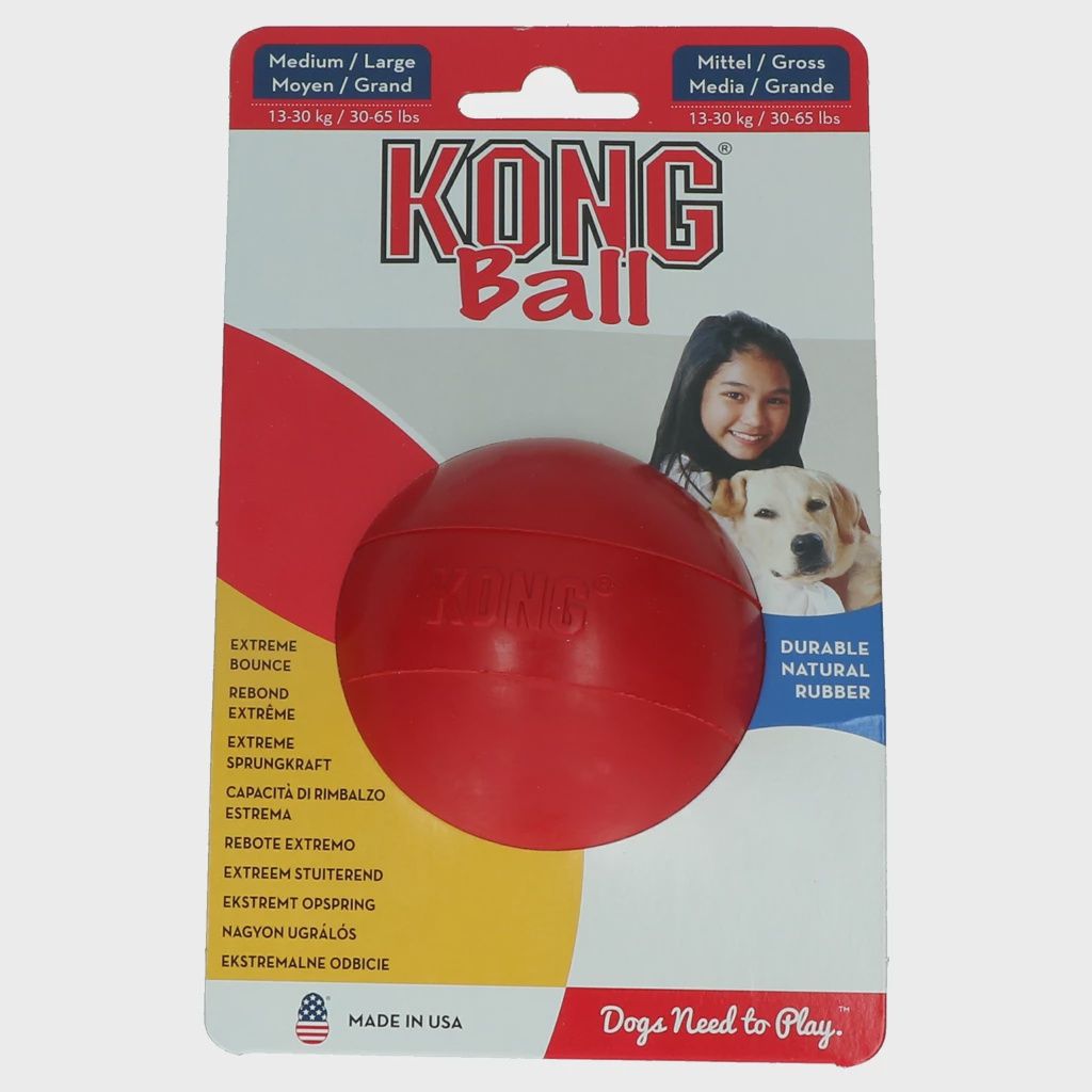 KONG Ball w/Hole M/L KONGKB1E