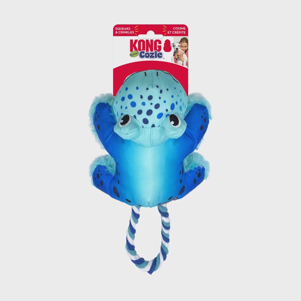KONG Cozie Tuggz Frog S/M KONGZYT34E
