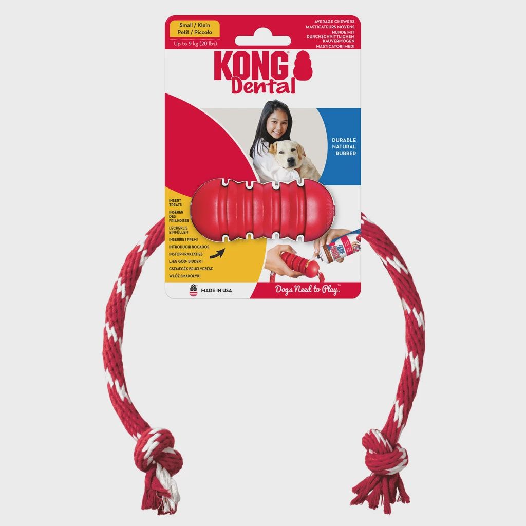 KONG Dental w/Rope sm EU KONGDK3E