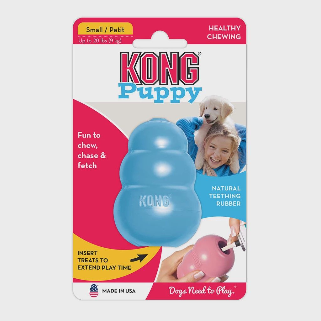 KONG Puppy S 7,6 cm Blau oder Rosa  KONGKP3E