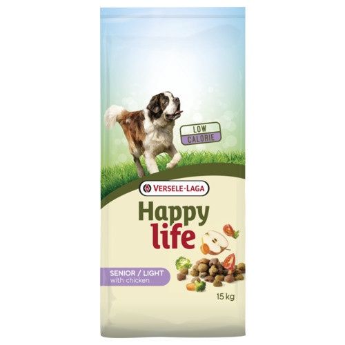 Happy life Light Senior Chicken15kg    431108