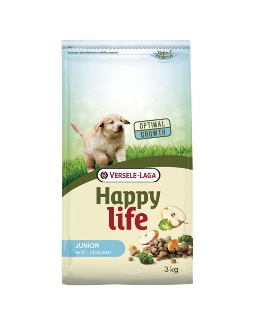 Happy life Junior Chicken3kg    431039