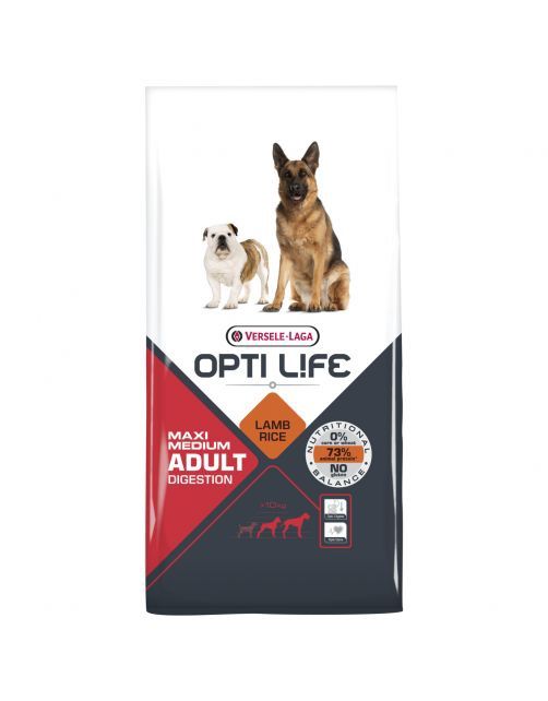 Opti Life Adult Digestion Medium &amp; Maxi12,5kg 431133