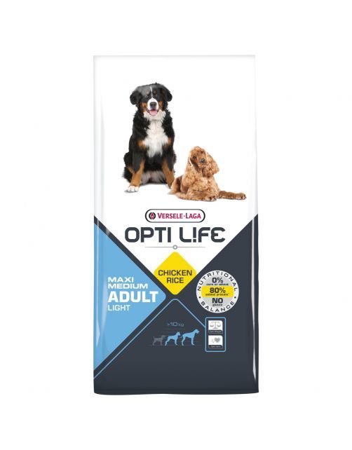 Opti Life Adult Light Medium &amp; Maxi12,5kg    431136