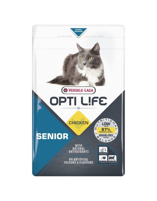 OPTI LIFE Cat Senior Chicken 1KG
