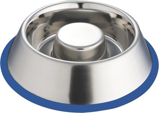 Anti schrokbak metaal inox 22,5cm  17617