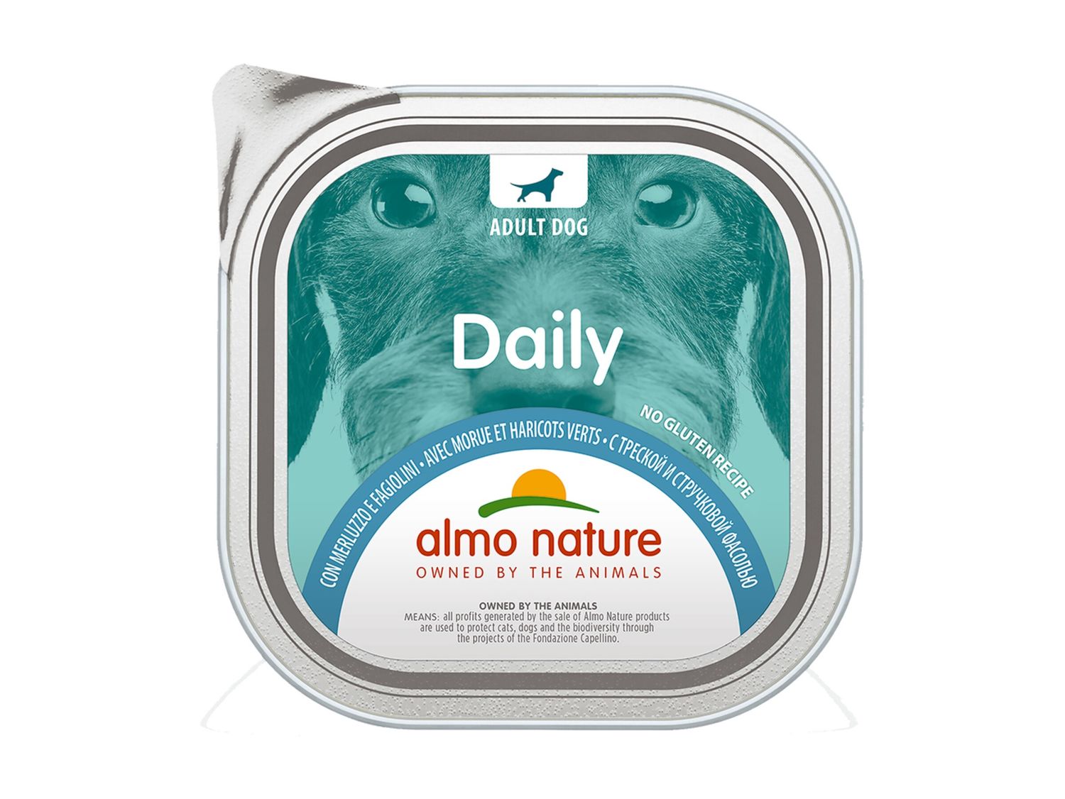 Daily Dogs 300g met Kabeljauw en Groene Bonen A234 VE:9