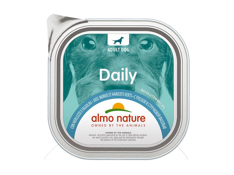 Daily Dogs 300g met Kabeljauw en Groene Bonen A234 VE:9