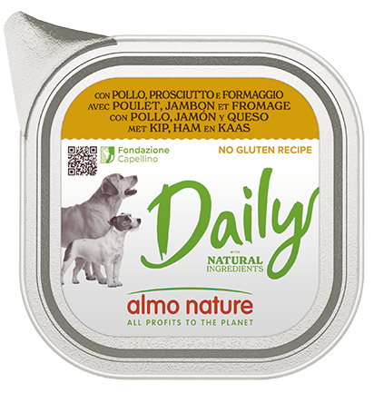 Daily Dogs 300g Kip, Ham en Kaas A237 VE:9
