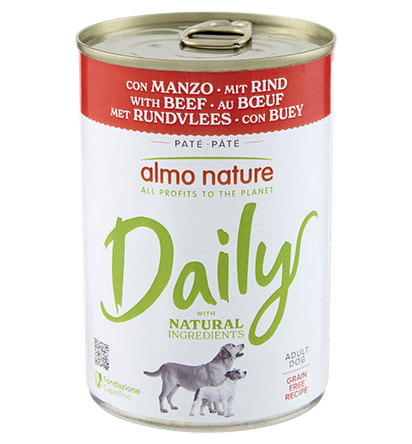 Daily Dogs 400g met rund A170 VE24