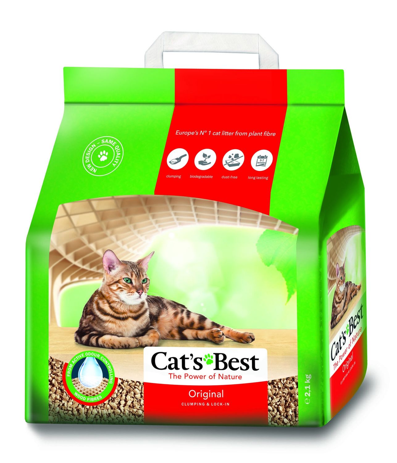 Cat&#39;s Best Original 2.1kg -5L