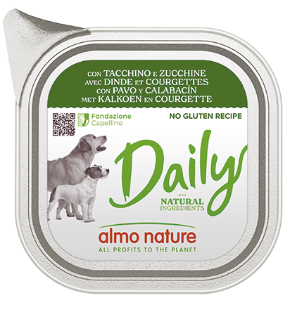 Daily Dogs 300g met Kalkoen en Courgette A235 VE:9