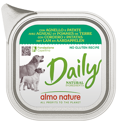 Daily Dogs 300g met Lam en Aardappelen A230 VE:9