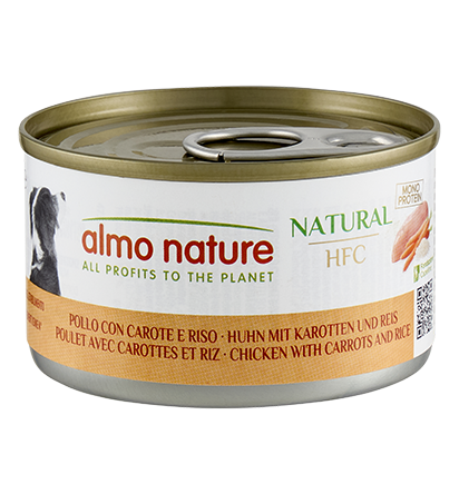 HFC Dogs 280g Natural - kip met wortels &amp; rijst   A5561