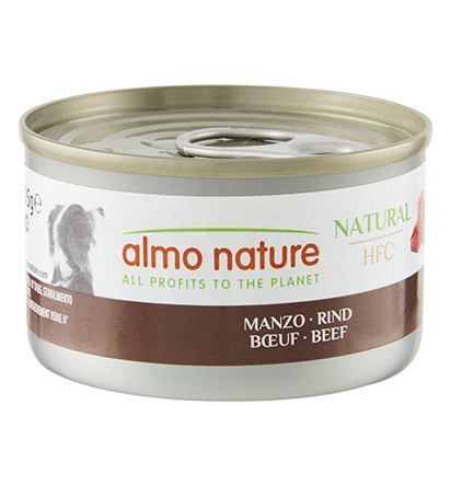 HFC Dogs 95g Natural - rundvlees   A5544