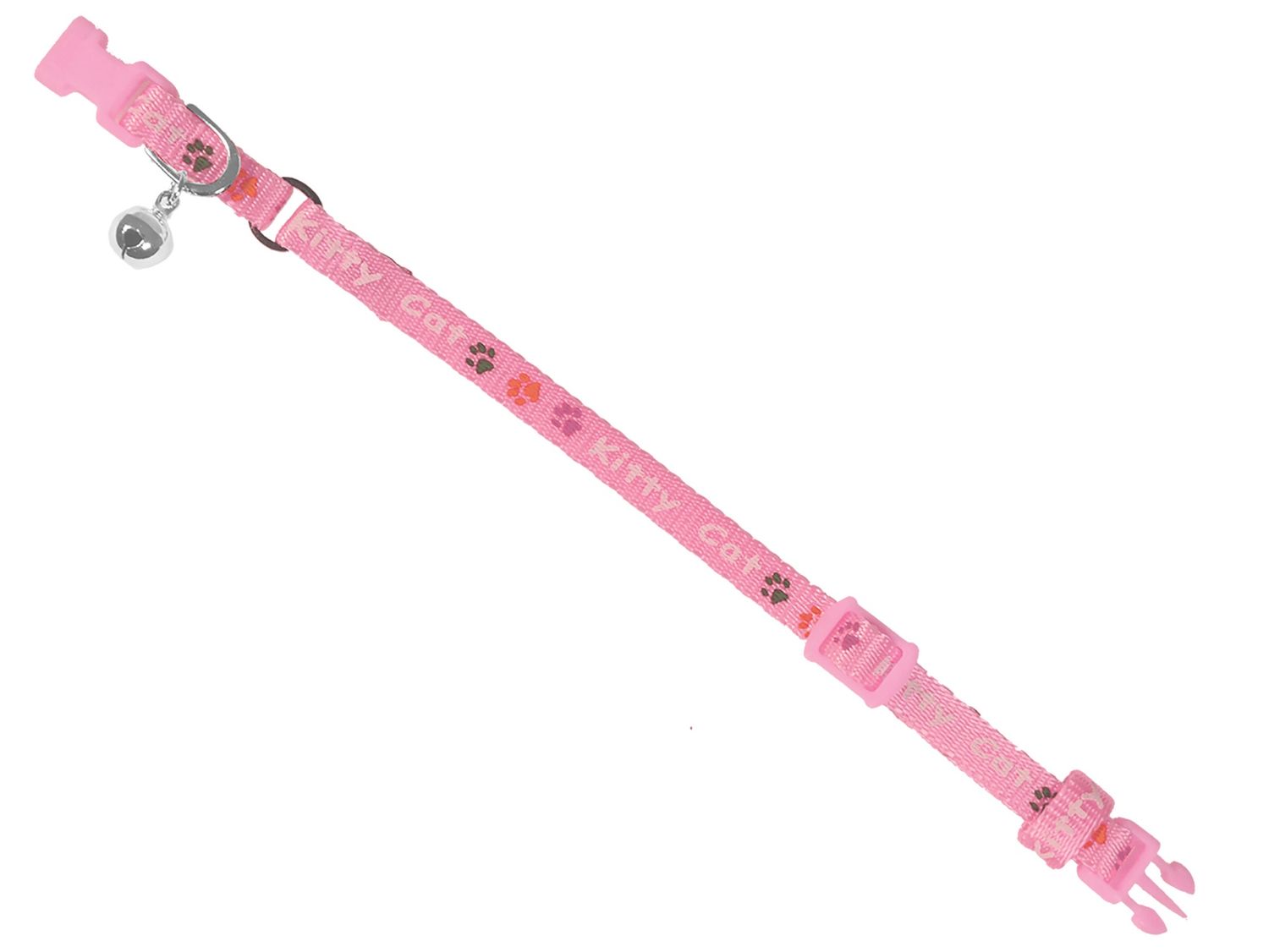 Halsband kat Kitty Cat roze 20-27cmx8mm   16585
