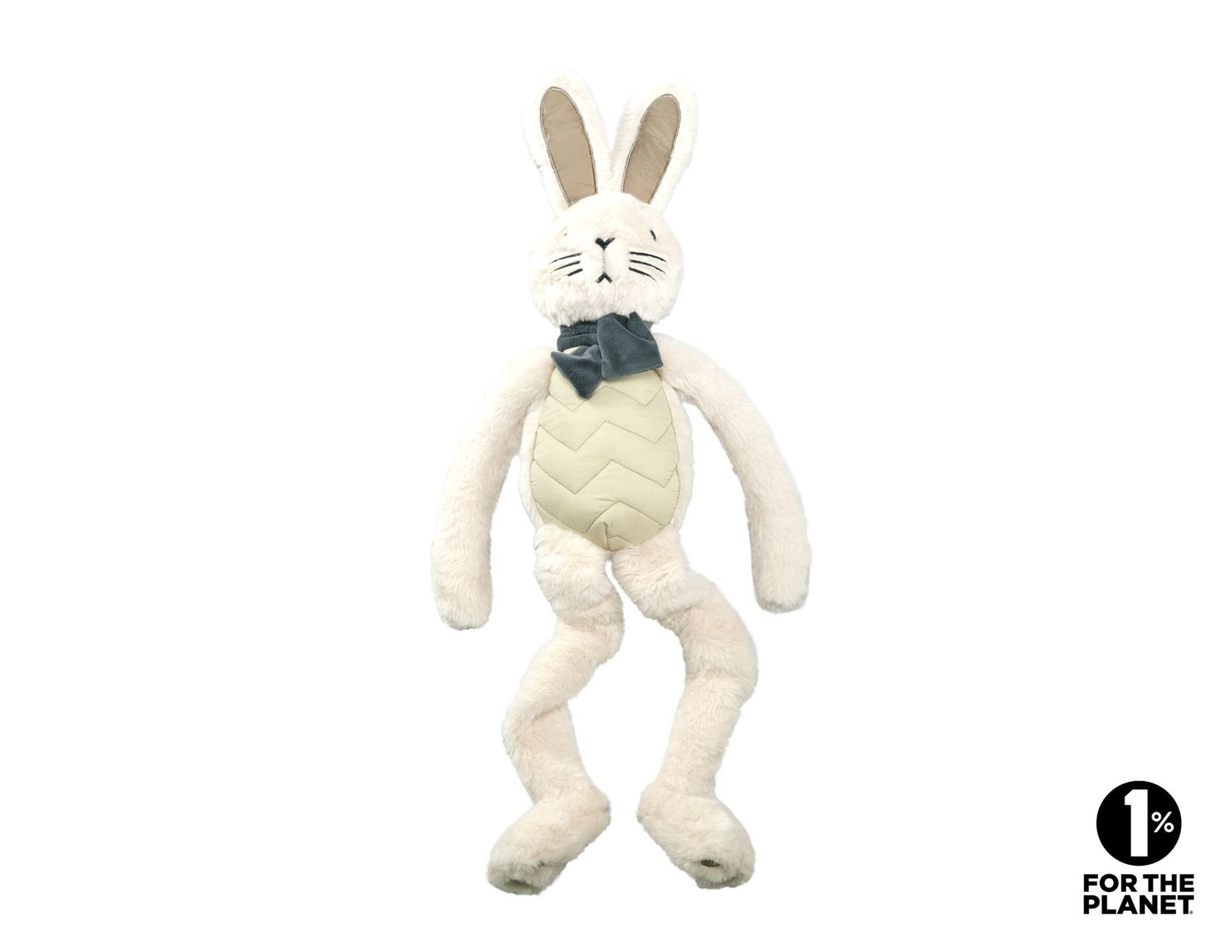 Speelgoed hond recycled pluche Roo konijn L58CM 17496