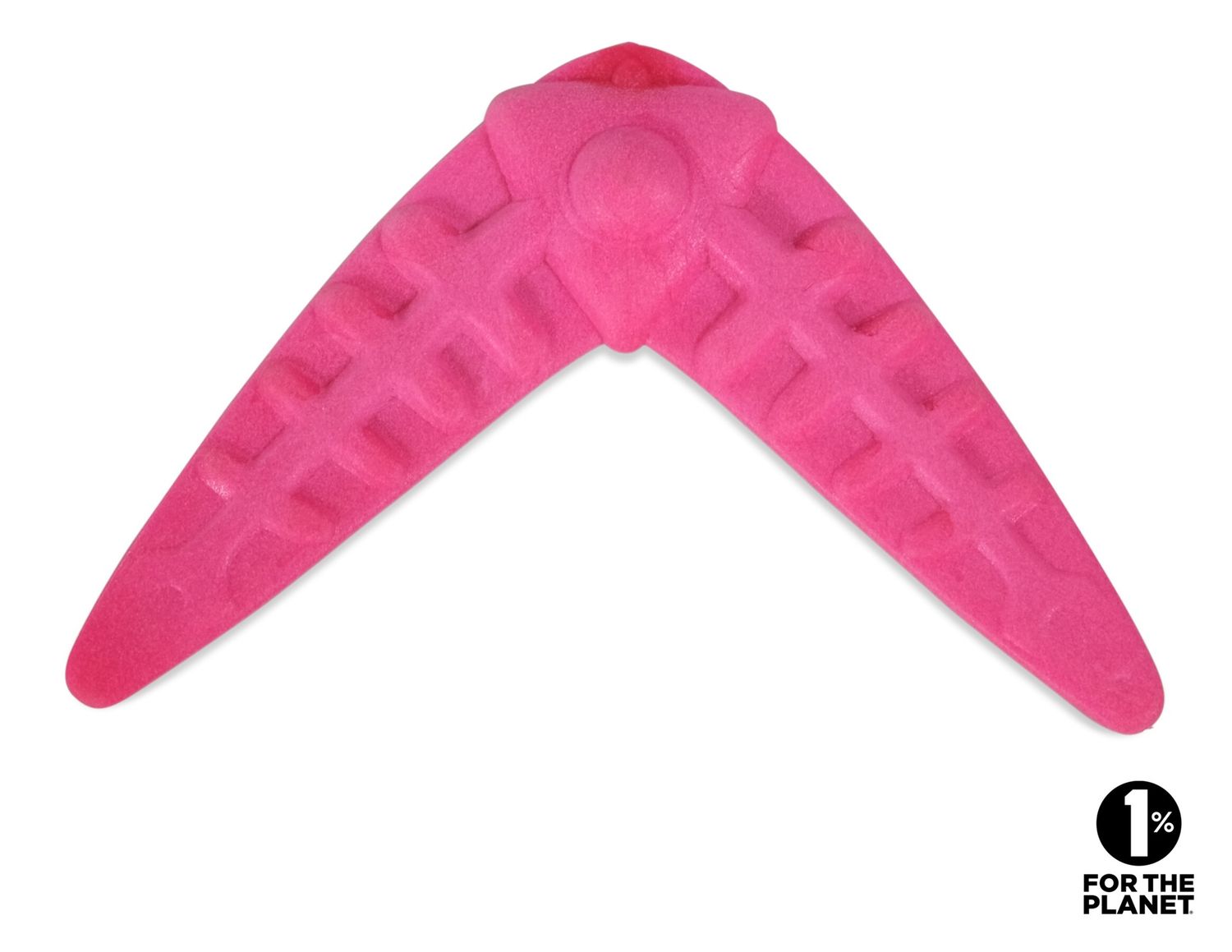 Speelgoed hond TPR Boomerang roze 17cm 28329
