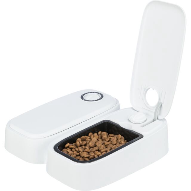 Voederautomaat TX2 2 × 0,3 l/27 × 7 × 24 cm, wit 24372