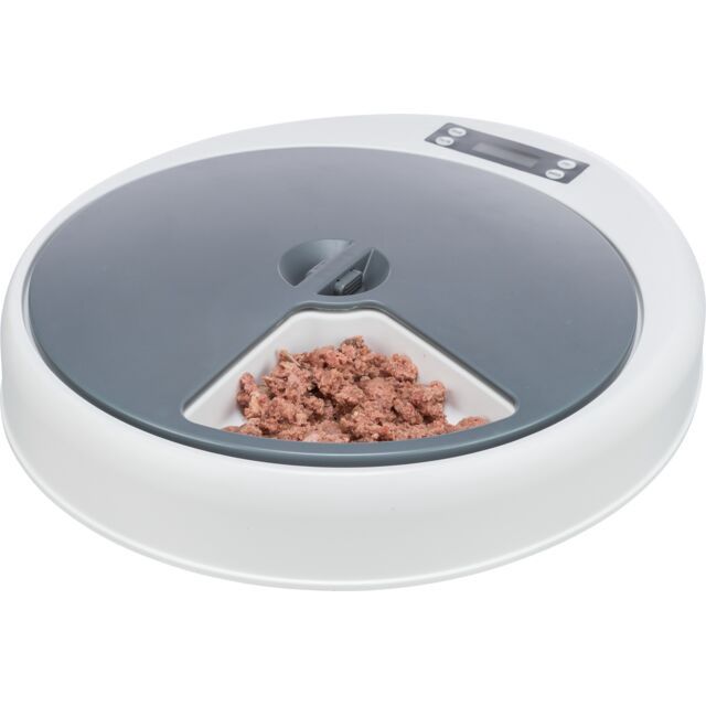 Voederautomaat TX4+1 5 × 0,25 l/34 × 6 × 39 cm, wit/grijs 24384