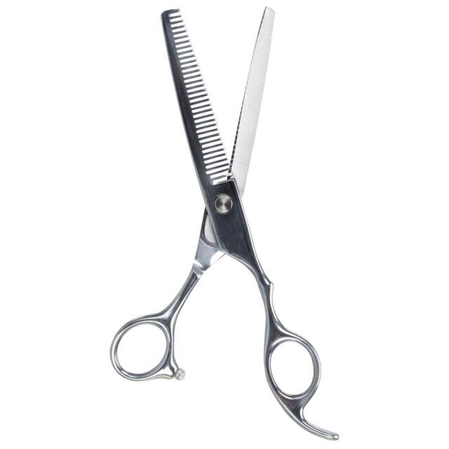 Professionele effileerschaar, eenzijdig, RVS 18 cm 23691