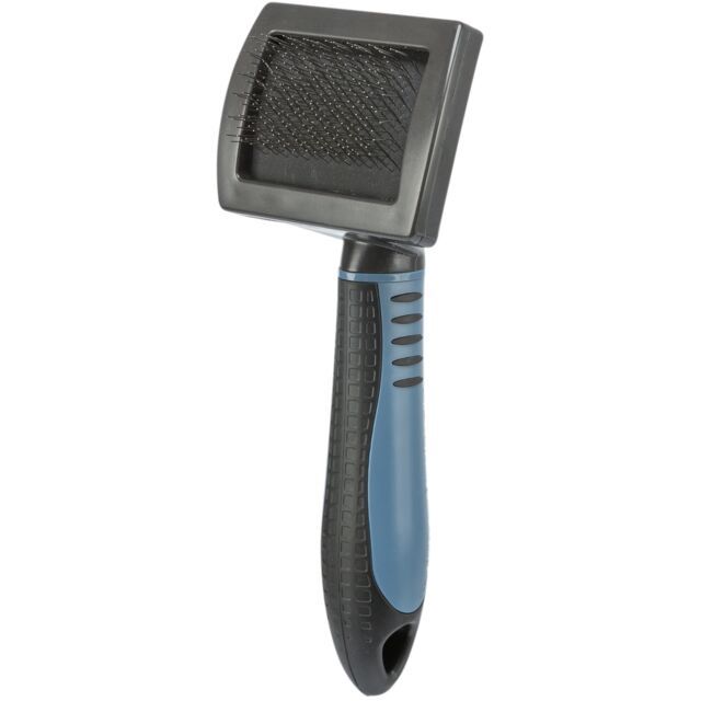 Slickerborstel, kunststof/metalen pinnen 7 × 16 cm  24131