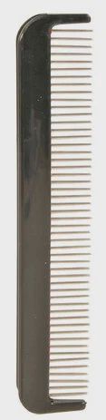 Vachtontklitter, kunststof/metalen tanden 18 cm 2411