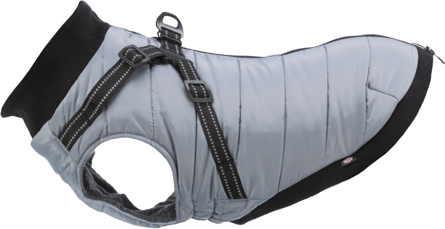 Jas Pontis met tuig XS: 27 cm, grijs  680341