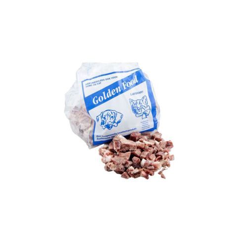 Golden food lamshart blokjes 500g 1124