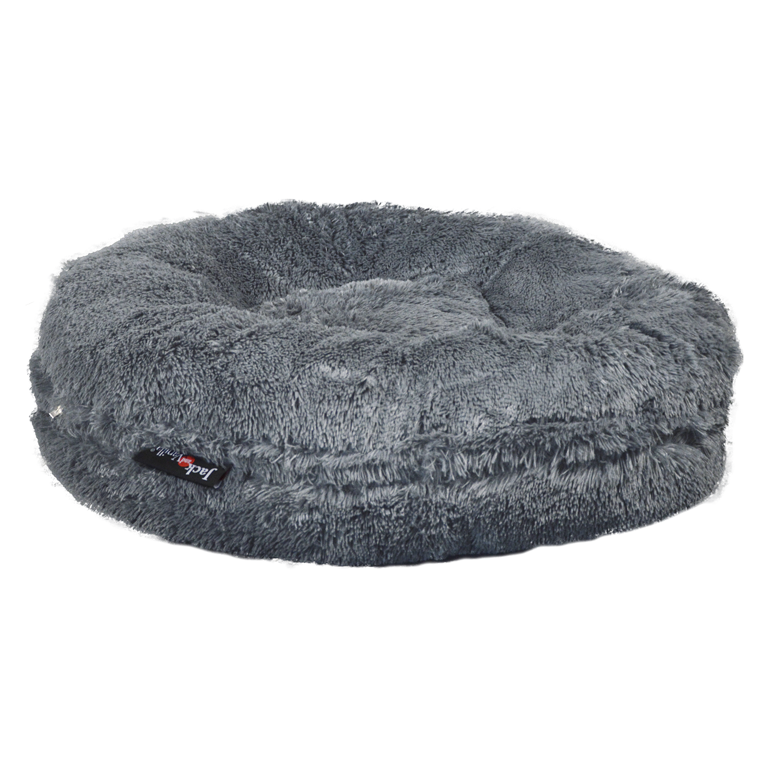 JV PUFF Long Plush Grijs--90cm PUFCO1020