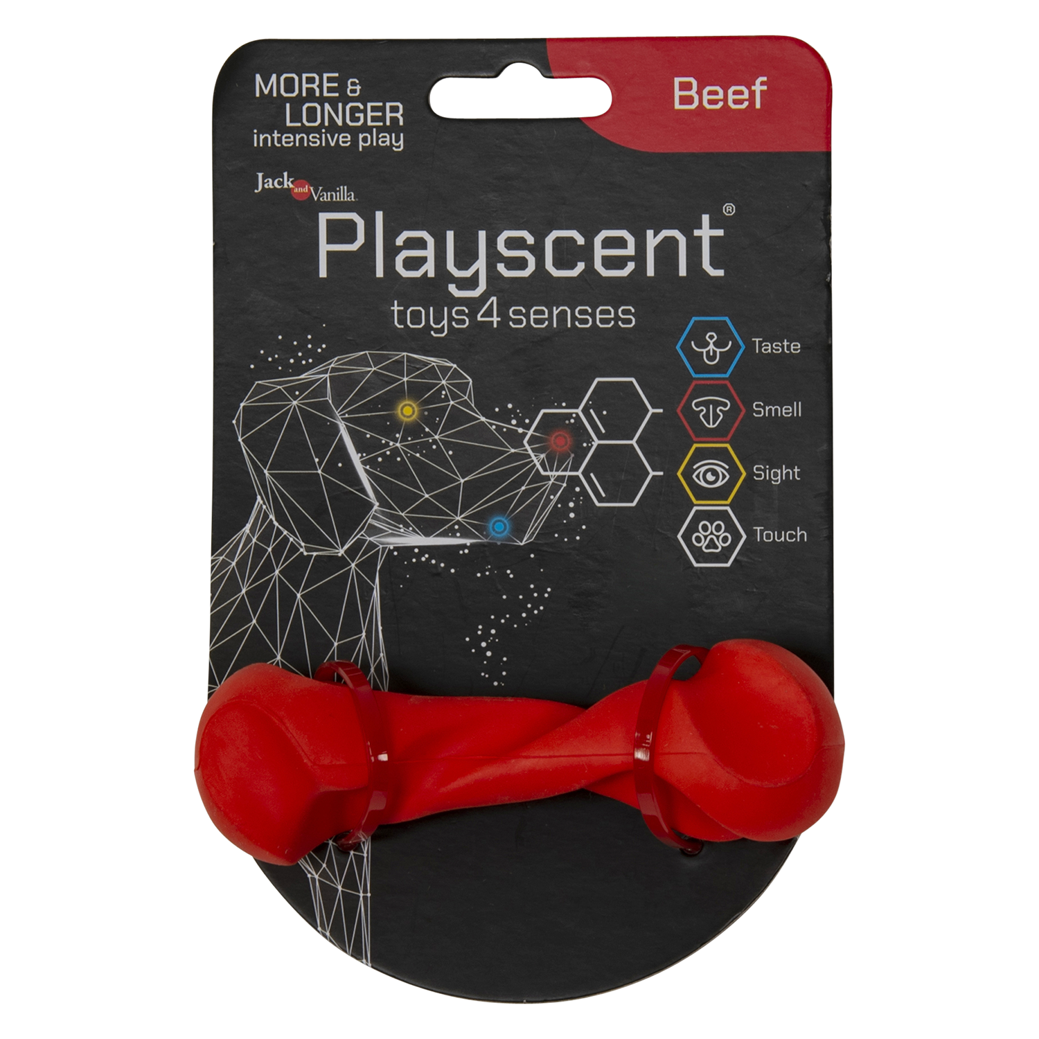Playscent Gedraaid Been 11cm Red 49/4210