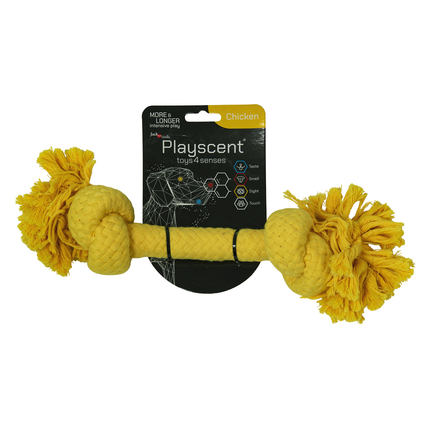 Playscent Touw 32cm Yellow 49/4205