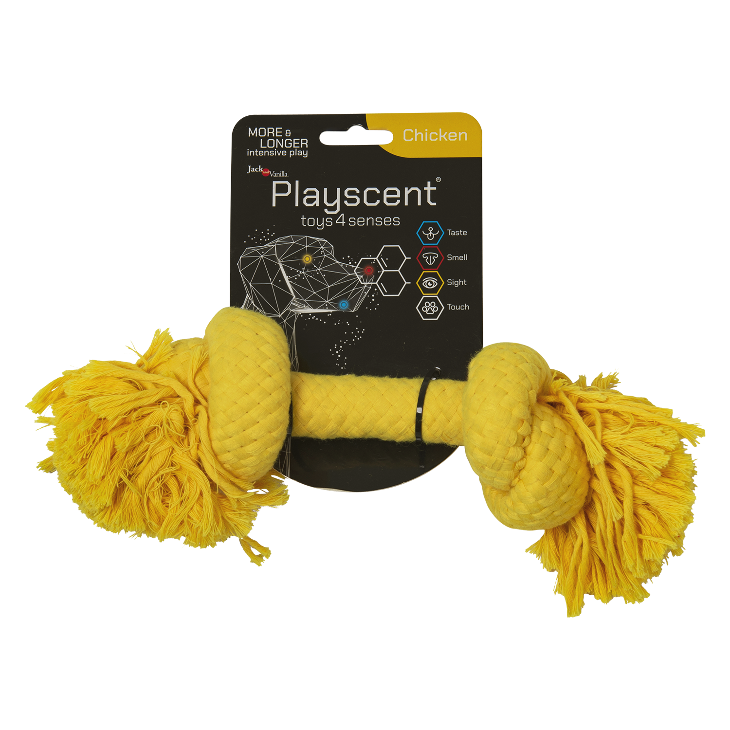 Playscent Touw 25cm Yellow 49/4202