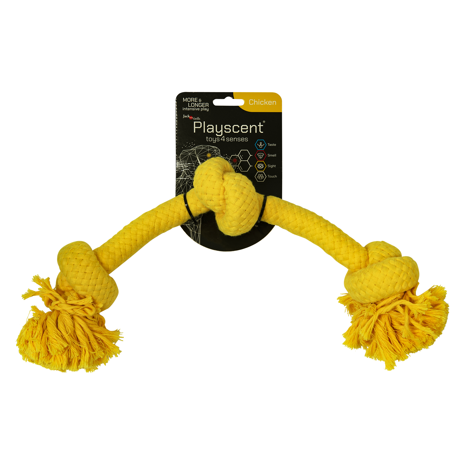 Playscent Touw 48cm Yellow 49/4208