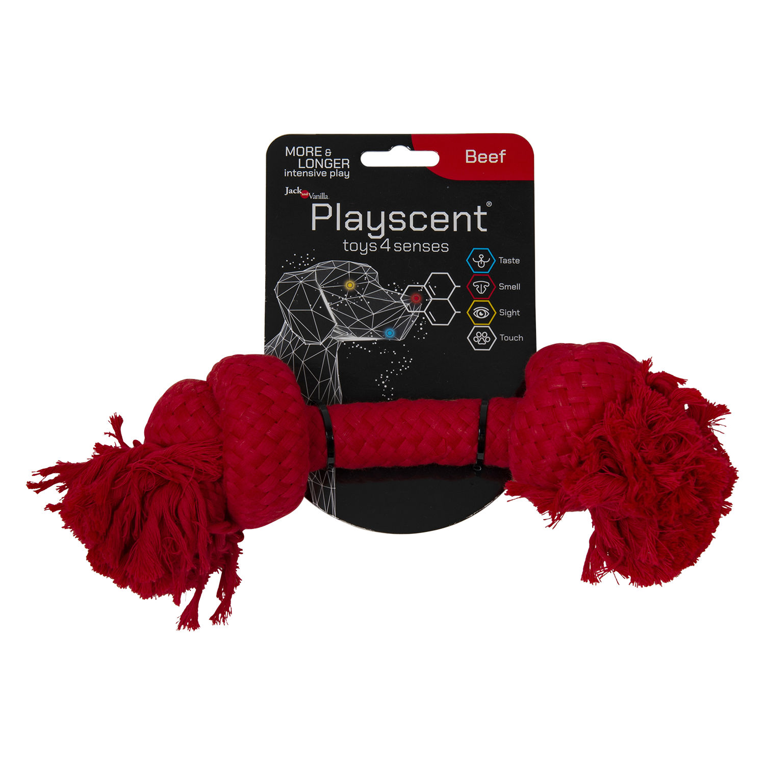 Playscent Touw 25cm Red 49/4201