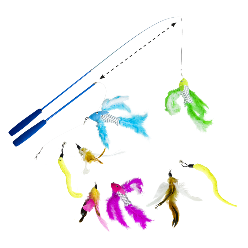 JV FUN DANGLERS Uittrekbaar met 3 Acc  38-97cm 49/1067
