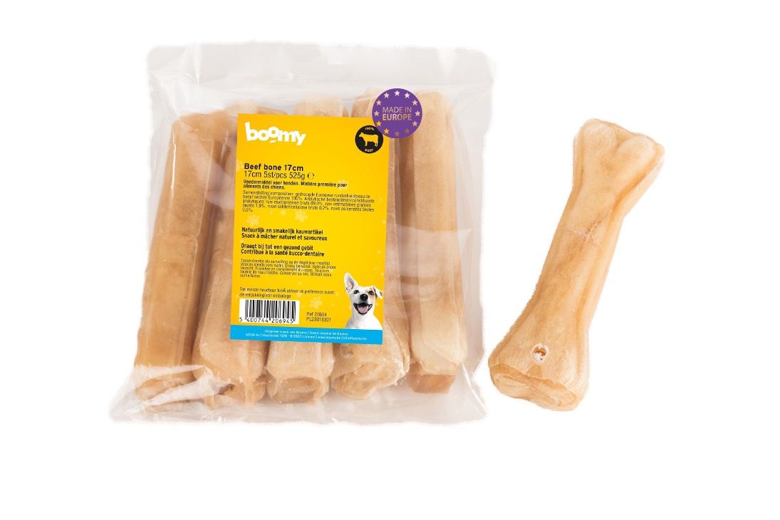 Beef bone 17cm 5st    20694